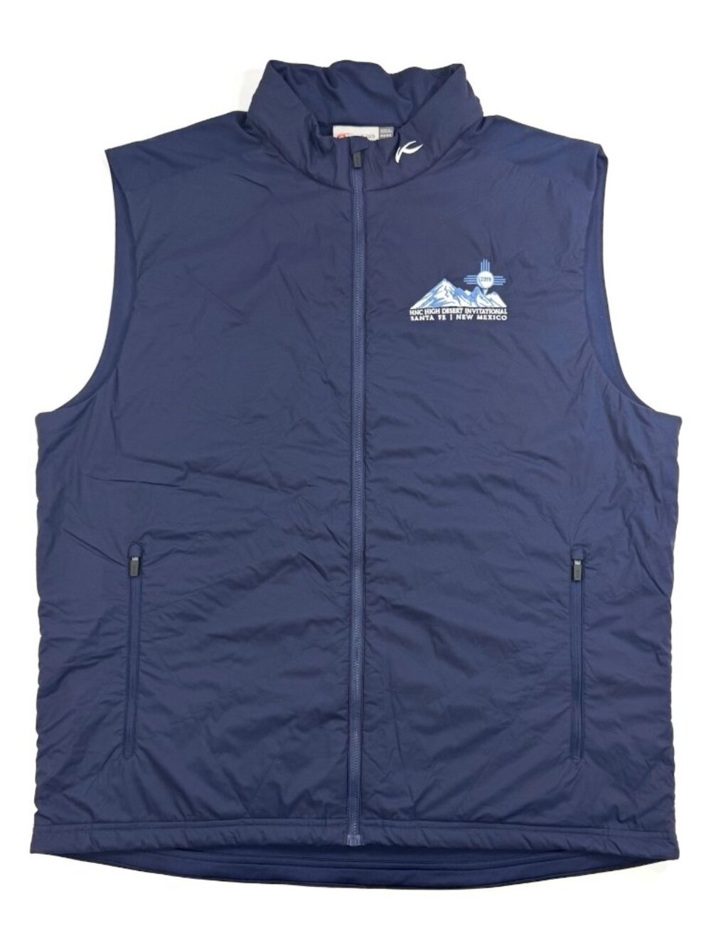 KJUS Mens Retention Vest Quilted Insulated Full Zip Size 60 4XL Golf Performance